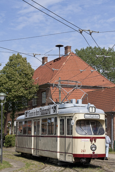Museumsbahnen am Schönberger Strand, Straßenbahnwagen der Linie 1