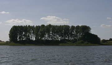 Schlei, Segeln, Landschaft, blauer Himmel, Sommer, Schleilandschaft, Landschaftsaufnahme, Schleiregion, Urlaub, Ferien