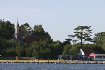 Schlei, Segeln, Landschaft, blauer Himmel, Sommer, Schleilandschaft, Landschaftsaufnahme, Schleiregion, Urlaub, Ferien