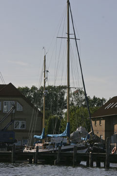 Schlei, Segeln, Landschaft, blauer Himmel, Sommer, Schleilandschaft, Landschaftsaufnahme, Schleiregion, Urlaub, Ferien