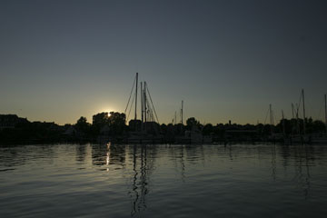 Schlei, Segeln, Landschaft, blauer Himmel, Sommer, Schleilandschaft, Landschaftsaufnahme, Schleiregion, Urlaub, Ferien