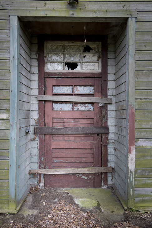 Das GSSD-Krankenhaus, Eingang zum Nebengebäude