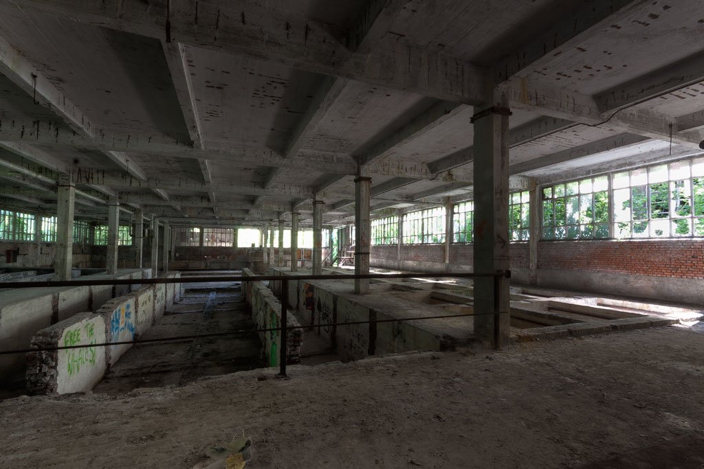 Chemiefabrik in Aalst