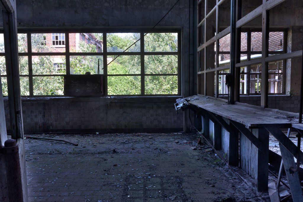 Chemiefabrik in Aalst