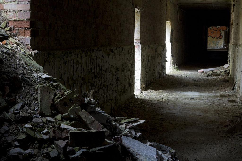 In der Ruine