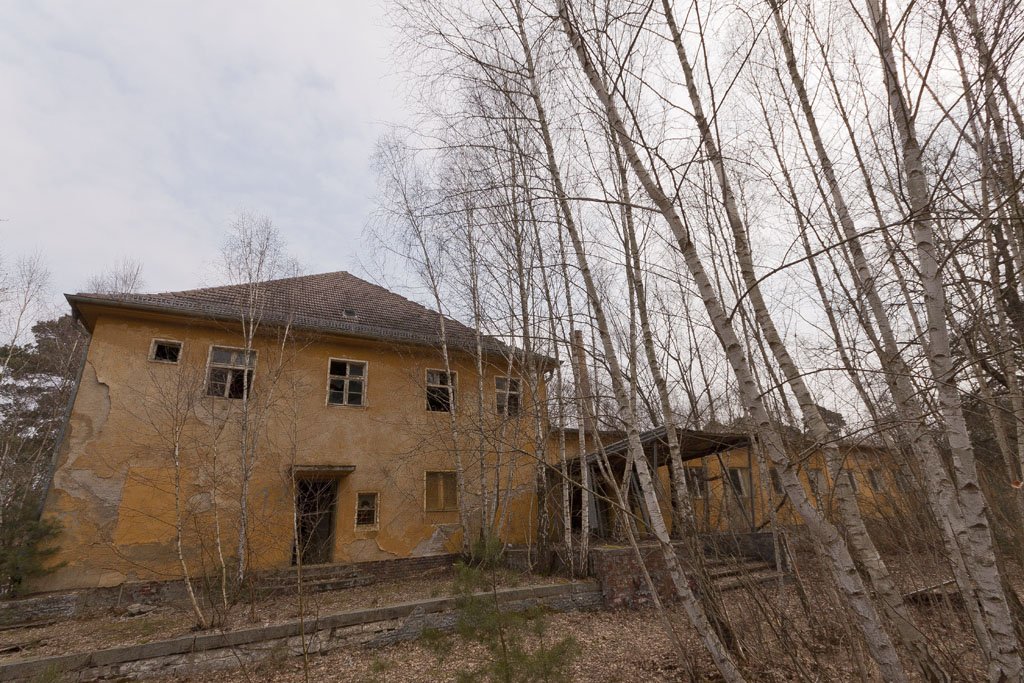 Die Kasernenanlage in Forst Zinna