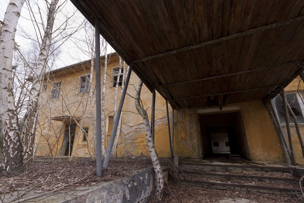 Die Kasernenanlage in Forst Zinna