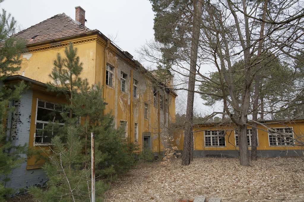 Die Kasernenanlage in Forst Zinna