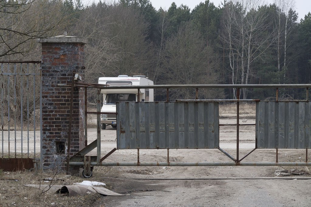 Die Kasernenanlage in Forst Zinna