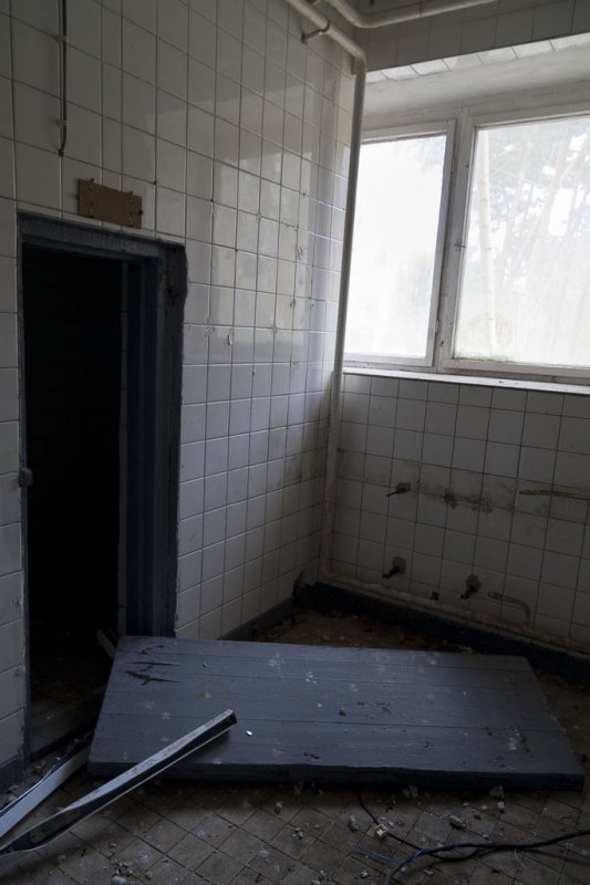 Die Kasernenanlage in Forst Zinna