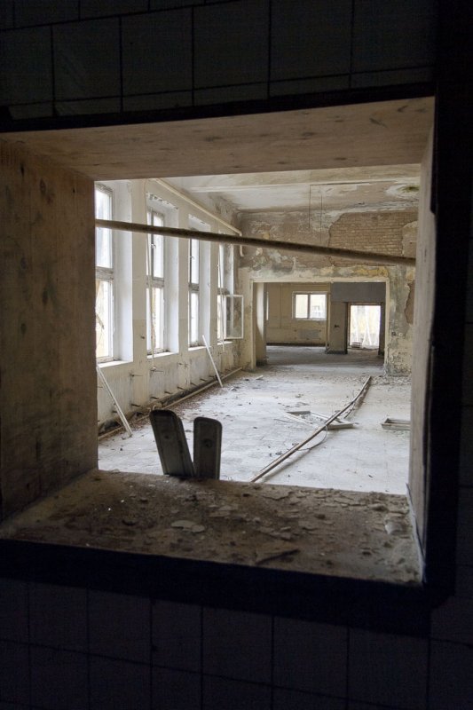 Die Kasernenanlage in Forst Zinna