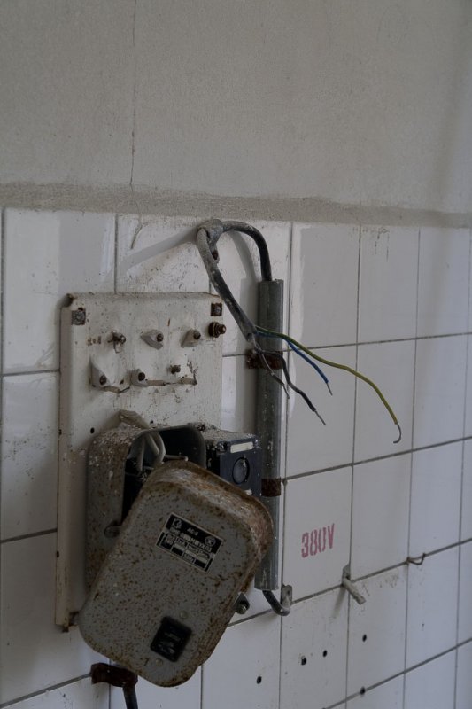 Die Kasernenanlage in Forst Zinna