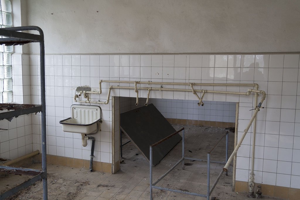 Die Kasernenanlage in Forst Zinna