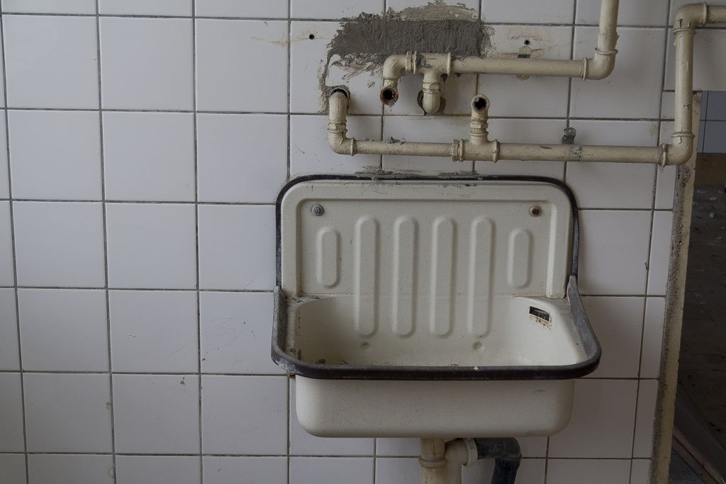 Die Kasernenanlage in Forst Zinna