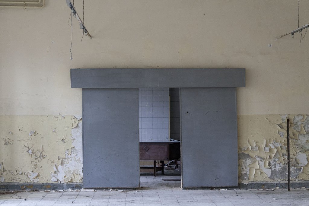 Die Kasernenanlage in Forst Zinna