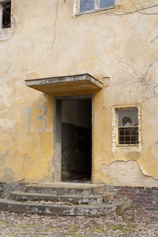 Die Kasernenanlage in Forst Zinna