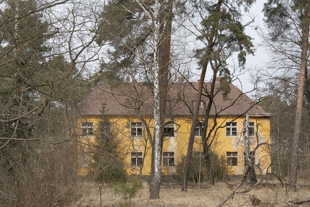 Die Kasernenanlage in Forst Zinna