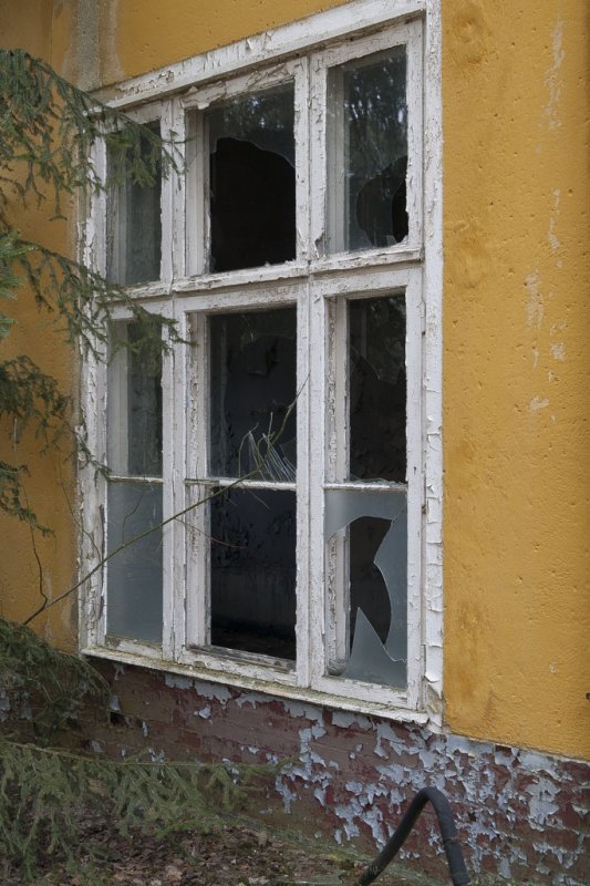 Die Kasernenanlage in Forst Zinna
