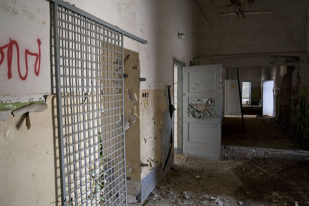 Die Kasernenanlage in Forst Zinna