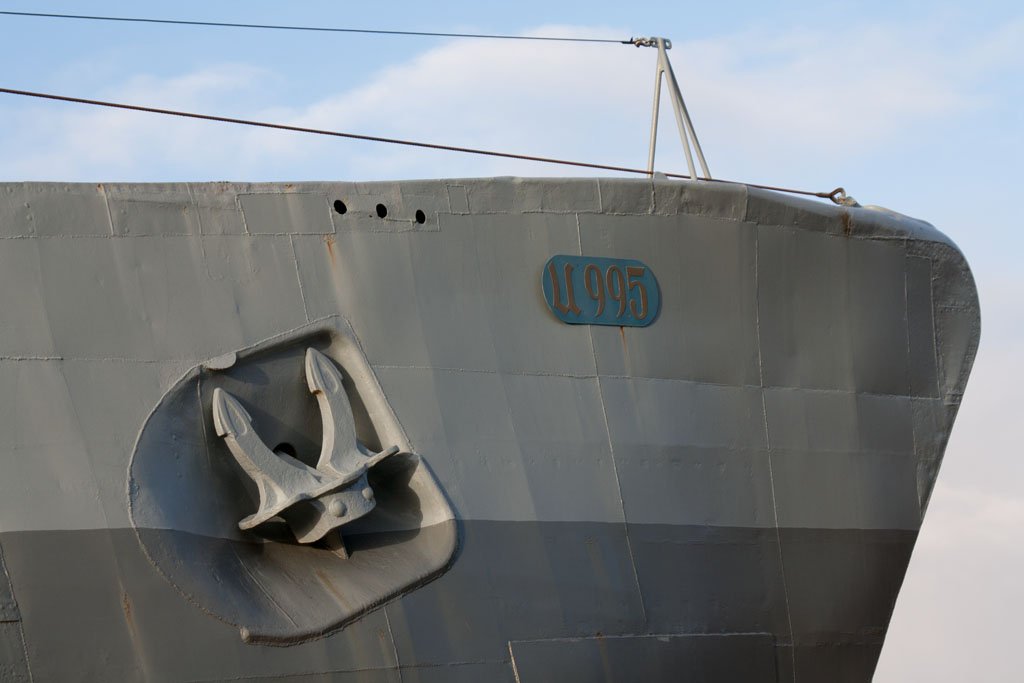 Marine-Ehrenmal Laboe und das U-Boot U 995