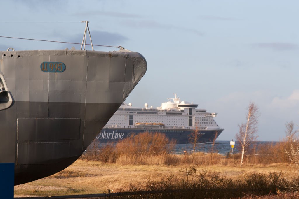 Marine-Ehrenmal Laboe und das U-Boot U 995