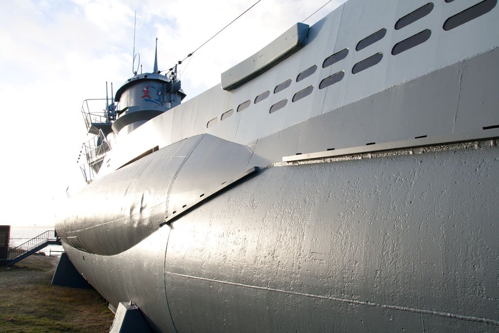Marine-Ehrenmal Laboe und das U-Boot U 995