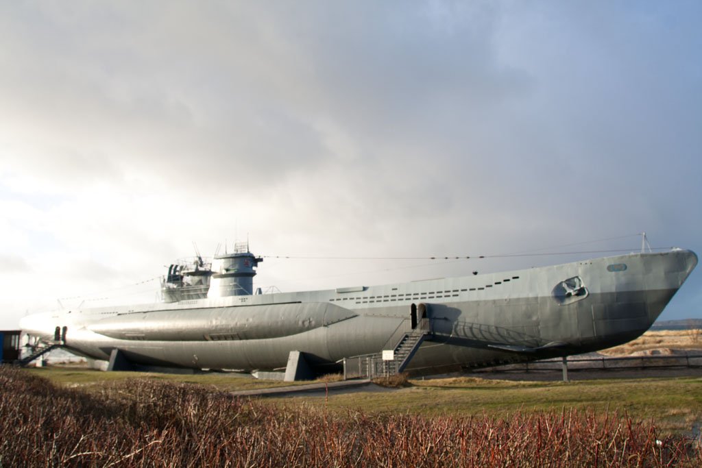 Marine-Ehrenmal Laboe und das U-Boot U 995