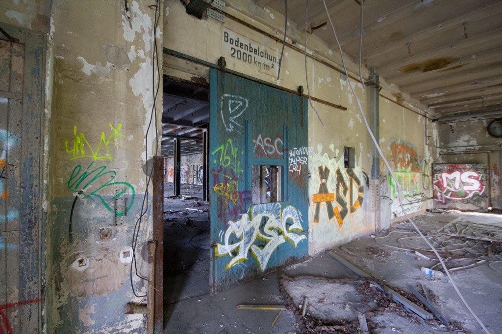 Leipziger Fabrikruine