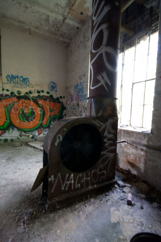 Leipziger Fabrikruine