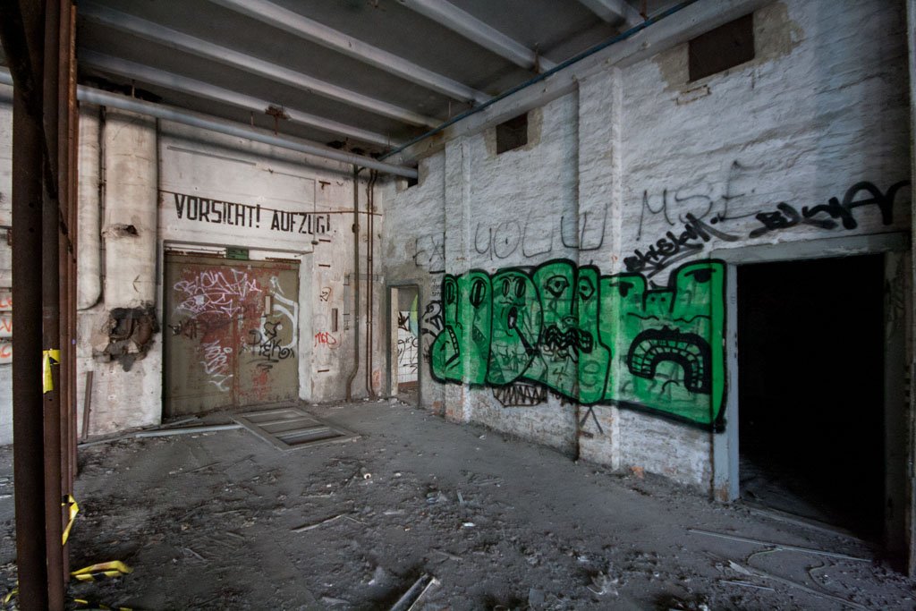 Leipziger Fabrikruine
