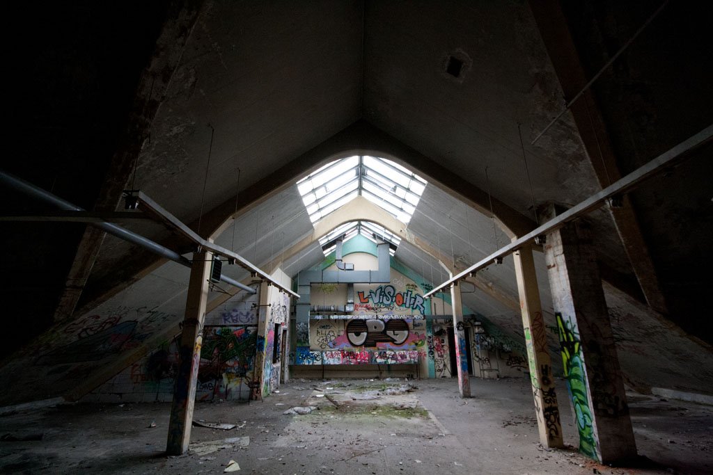 Leipziger Fabrikruine