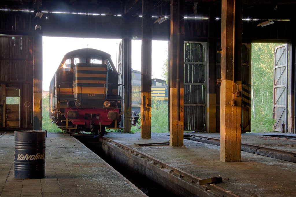 Lokomotivdepot Charleroi