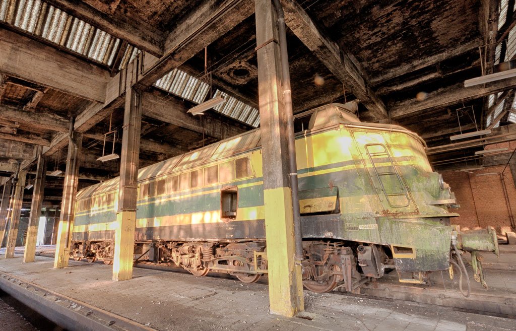 Lokomotivdepot Charleroi