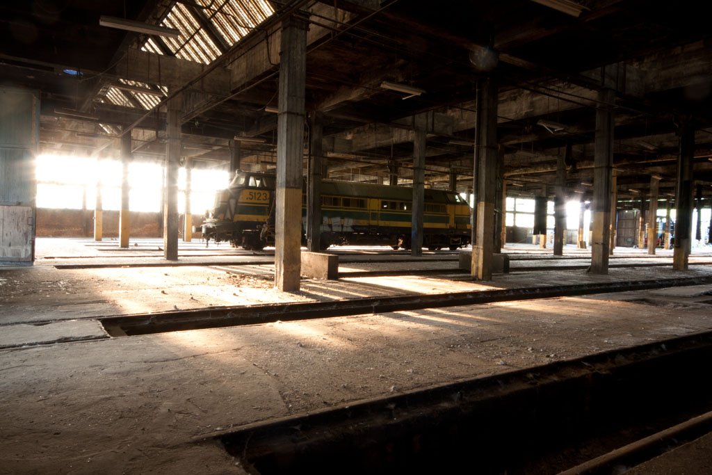 Lokomotivdepot Charleroi