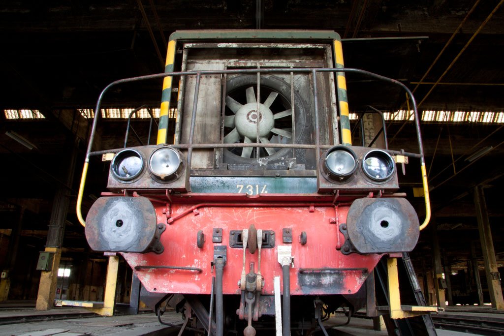 Lokomotivdepot Charleroi
