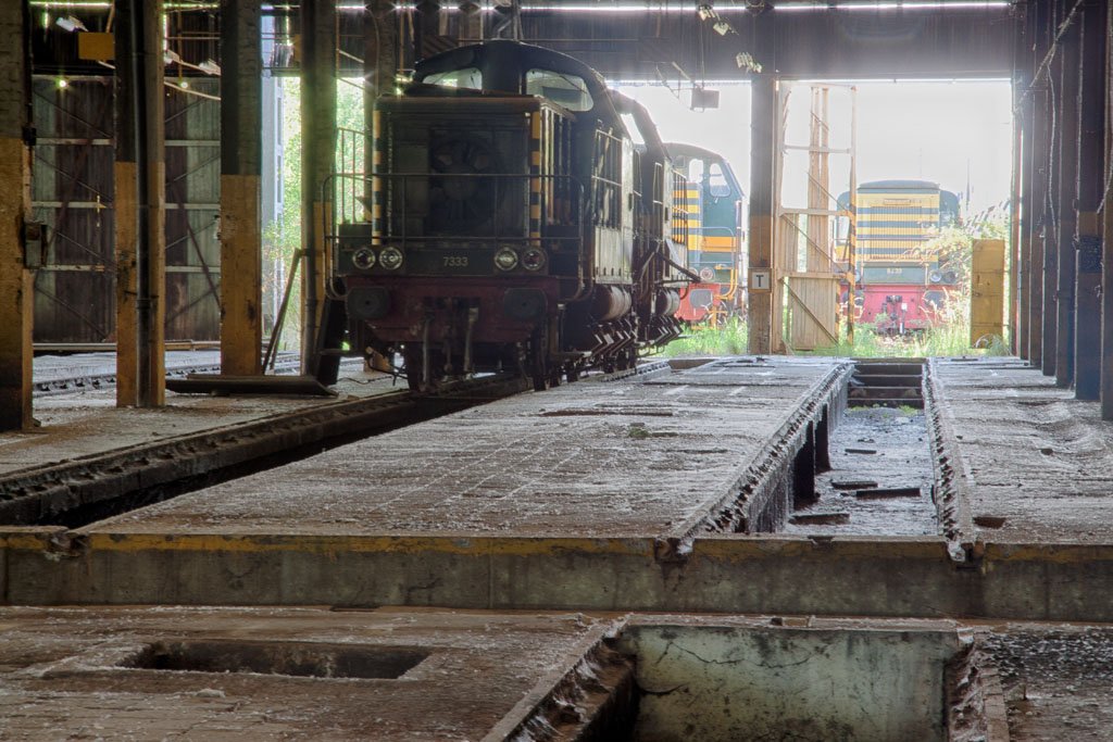 Lokomotivdepot Charleroi