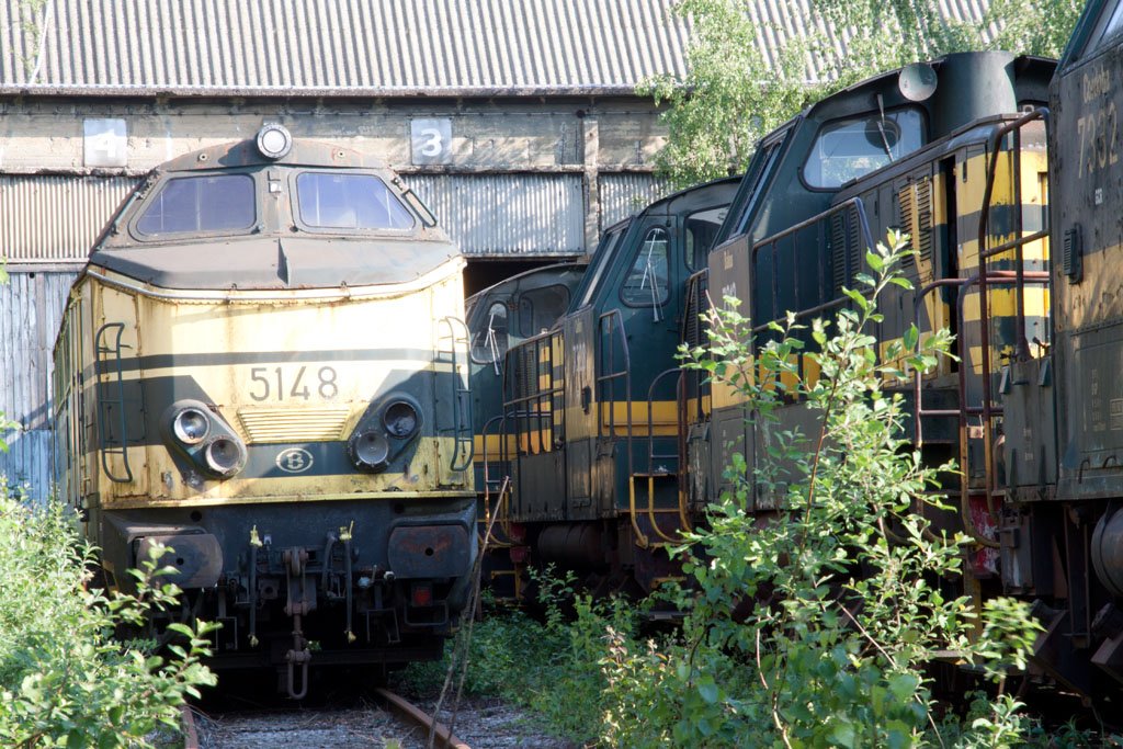 Lokomotivdepot Charleroi