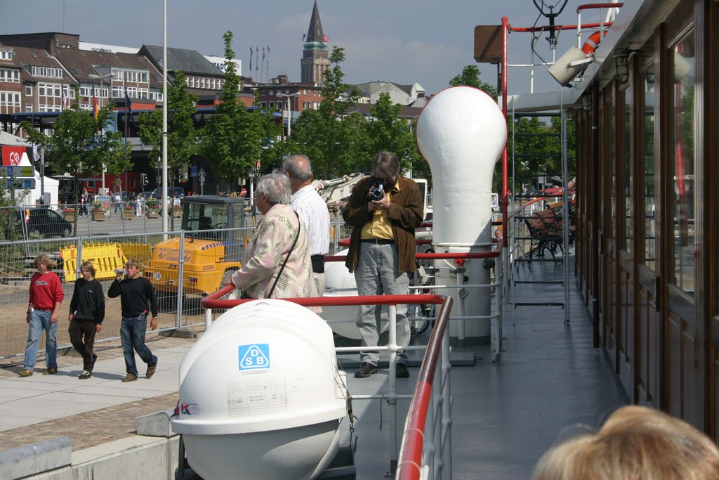 Mit dem Raddampfer "Freya" unterwegs