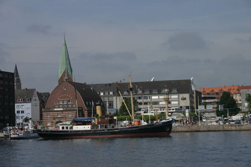 Mit dem Raddampfer "Freya" unterwegs