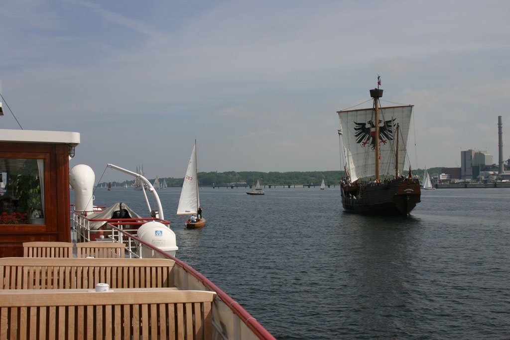 Mit dem Raddampfer "Freya" unterwegs