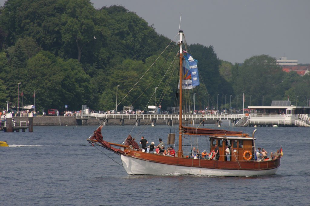 Mit dem Raddampfer "Freya" unterwegs