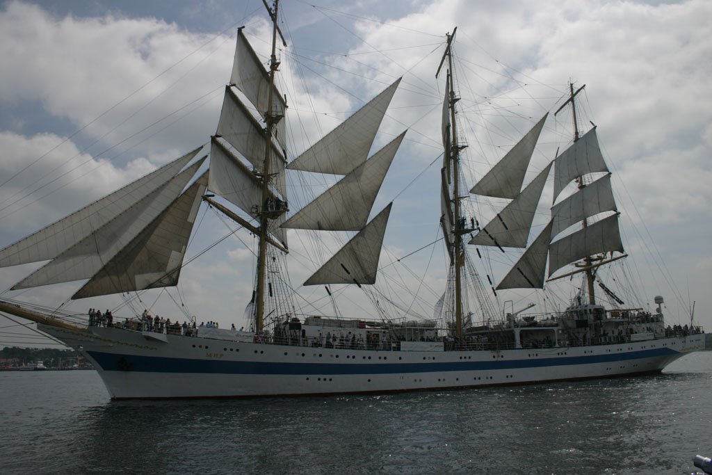Mit dem Raddampfer "Freya" unterwegs