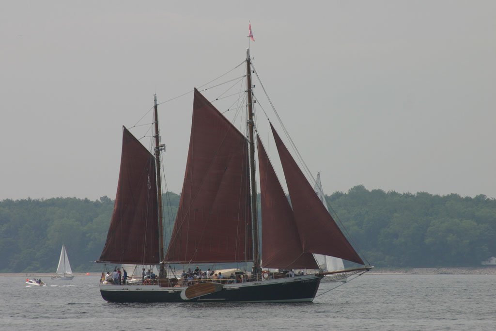 Mit dem Raddampfer "Freya" unterwegs