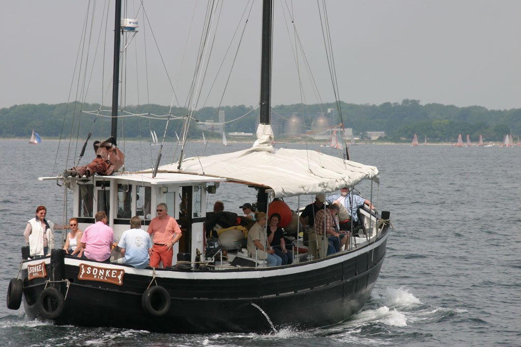 Mit dem Raddampfer "Freya" unterwegs
