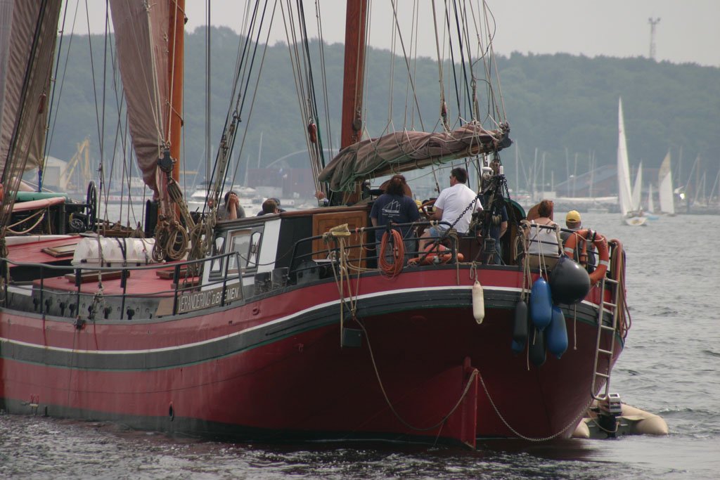 Mit dem Raddampfer "Freya" unterwegs