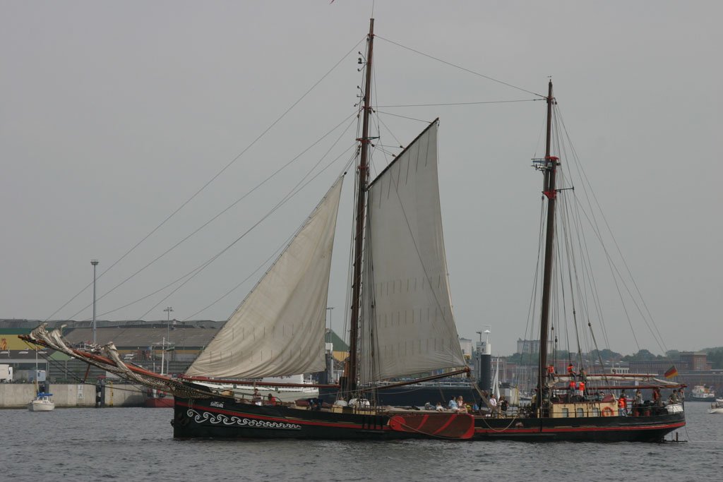Mit dem Raddampfer "Freya" unterwegs