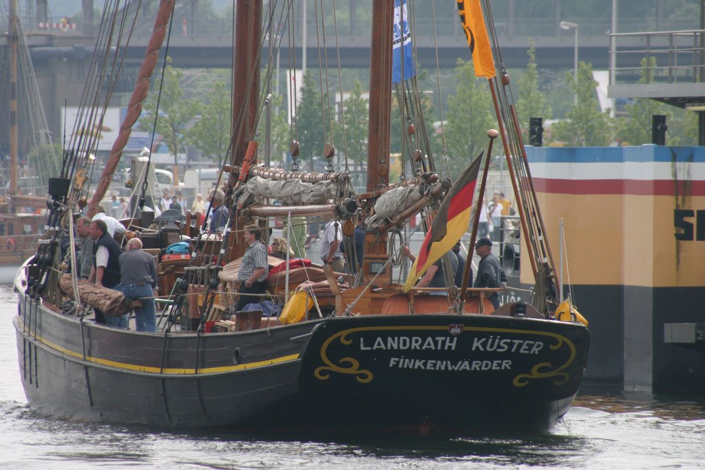 Mit dem Raddampfer "Freya" unterwegs