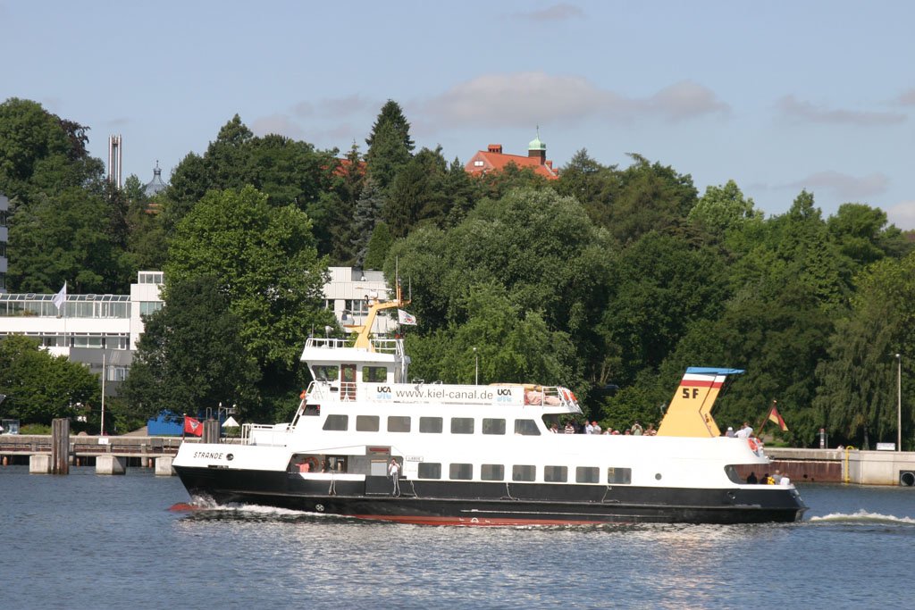 Mit dem Raddampfer "Freya" unterwegs