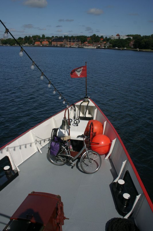 Mit dem Raddampfer "Freya" unterwegs