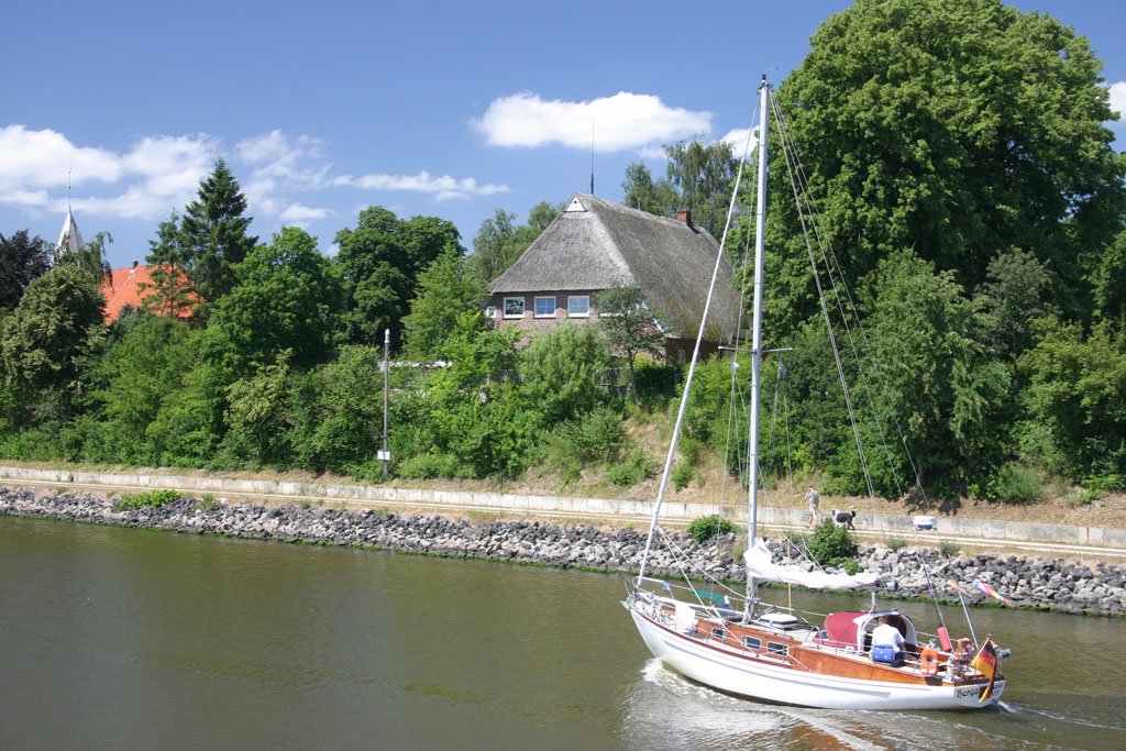 Mit dem Raddampfer "Freya" unterwegs